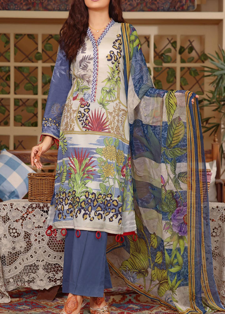 Shahkar By VS Textiles Printed Lawn Suits Unstitched 3 Piece VS23S 07 - Summer Collection
