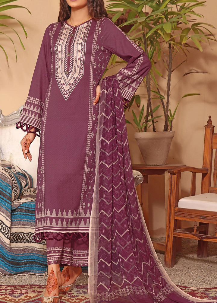Shahkar By VS Textiles Printed Lawn Suits Unstitched 3 Piece VS23S 08 - Summer Collection