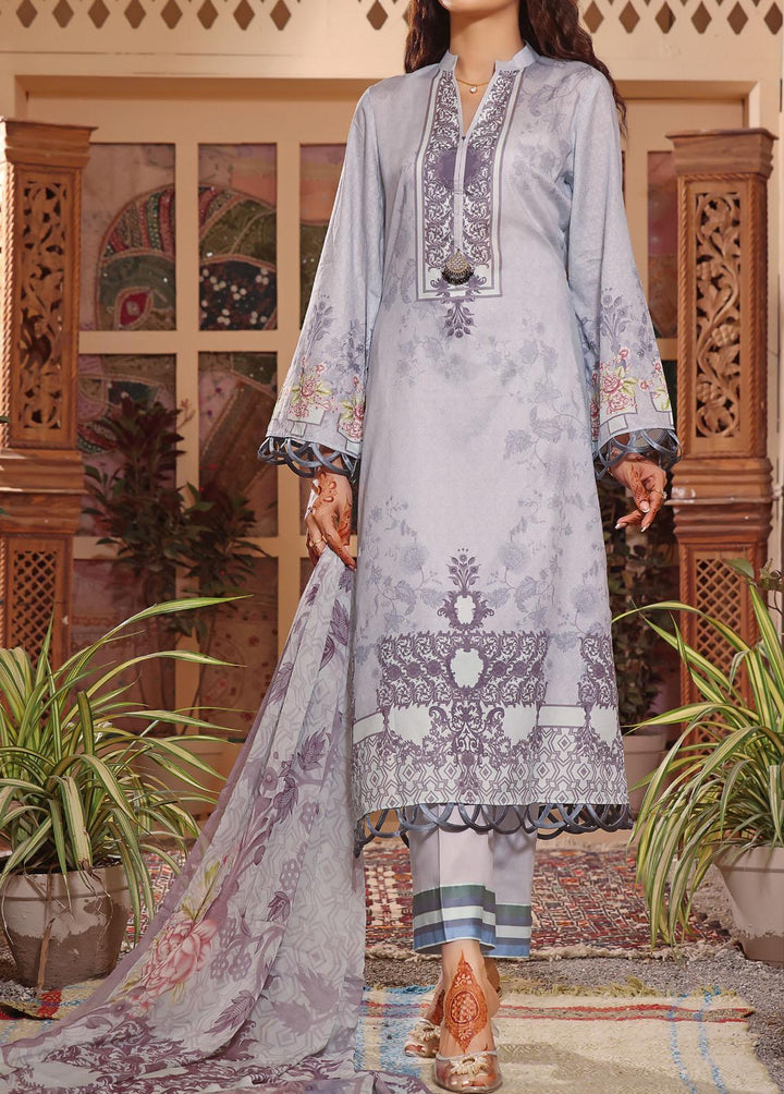 Shahkar By VS Textiles Printed Lawn Suits Unstitched 3 Piece VS23S 09 - Summer Collection