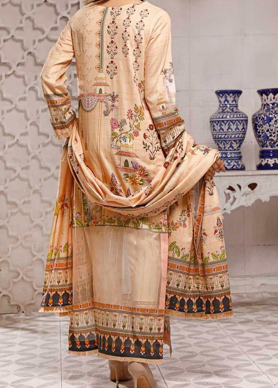 Shahkar by VS Textiles Embroidered Lawn Suits Unstitched 3 Piece VS21SK D-202 - Summer Collection