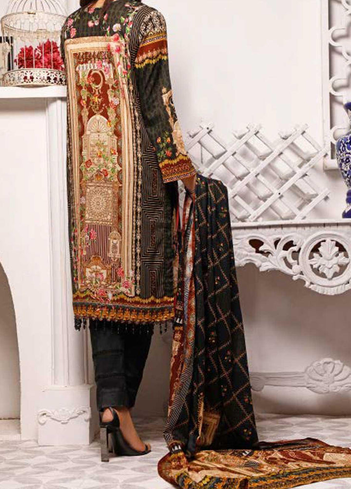 Shahkar by VS Textiles Embroidered Lawn Suits Unstitched 3 Piece VS21SK D-207 - Summer Collection