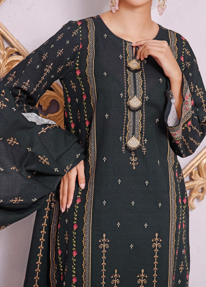 Shahkar by VS Textiles Printed Khaddar Suits Unstitched 3 Piece VS21SHK D-101 - Winter Collection