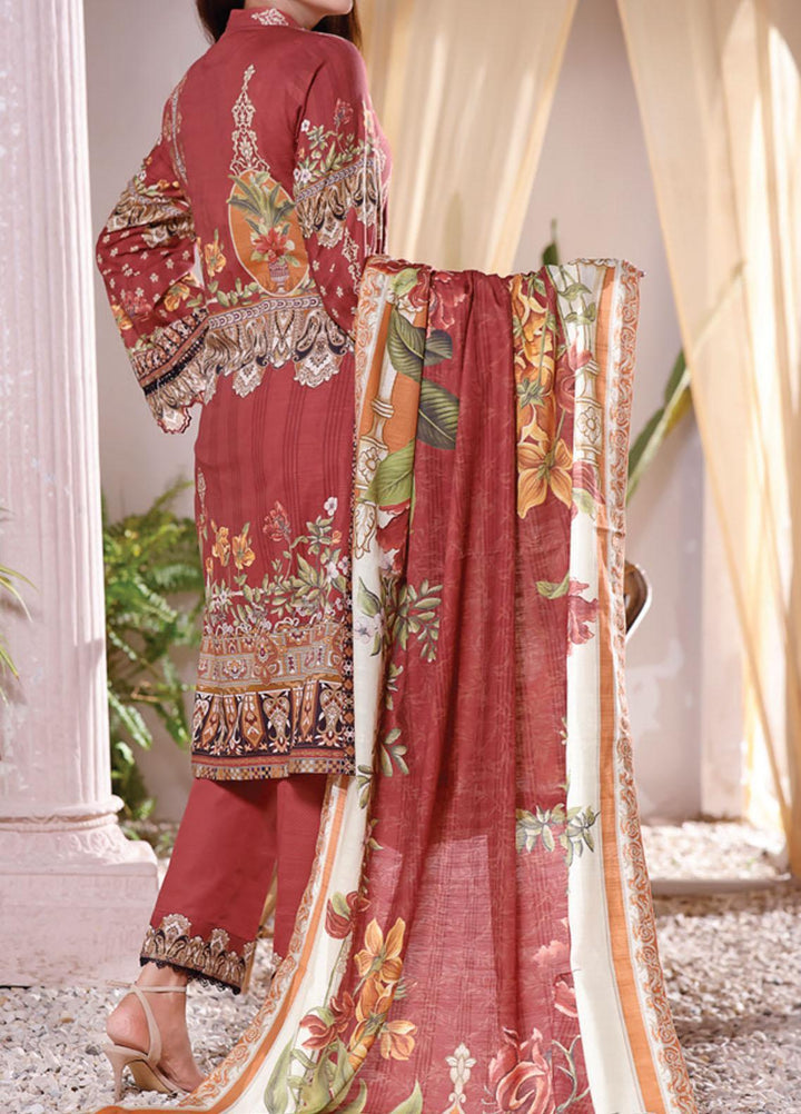 Shahkar by VS Textiles Printed Khaddar Suits Unstitched 3 Piece VS21SHK D-105 - Winter Collection