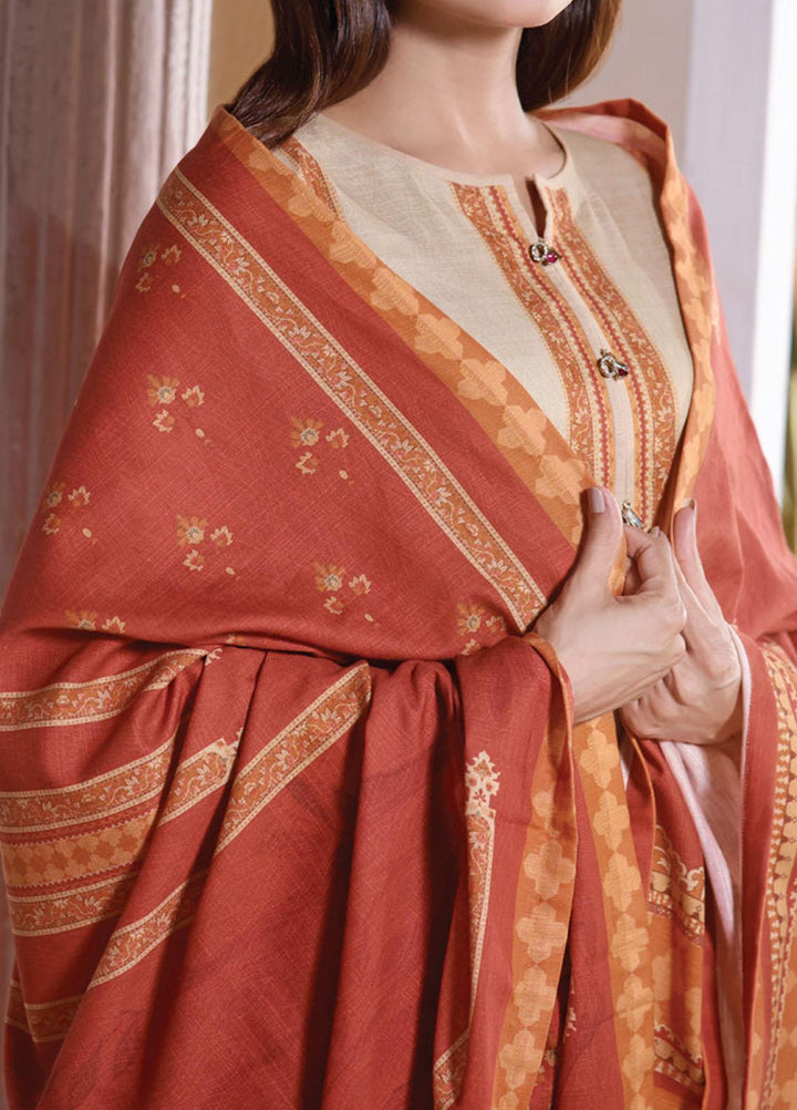 Shahkar by VS Textiles Printed Khaddar Suits Unstitched 3 Piece VS21SHK D-109 - Winter Collection
