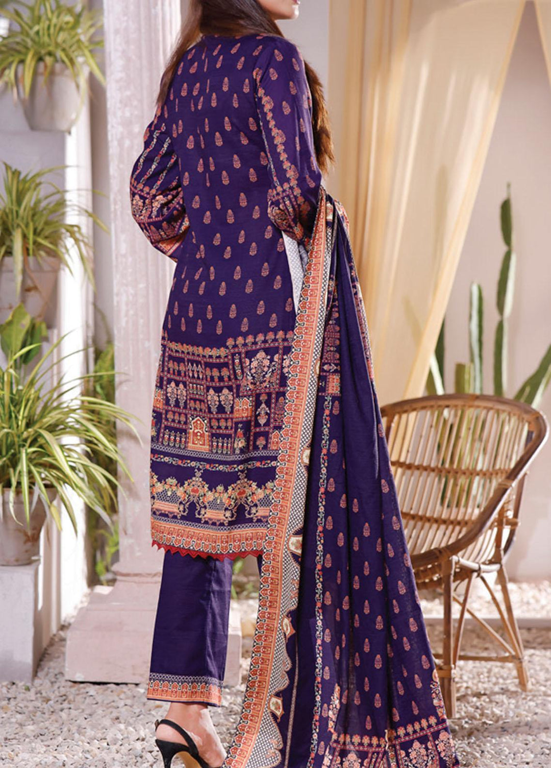 Shahkar by VS Textiles Printed Khaddar Suits Unstitched 3 Piece VS21SHK D-111 - Winter Collection
