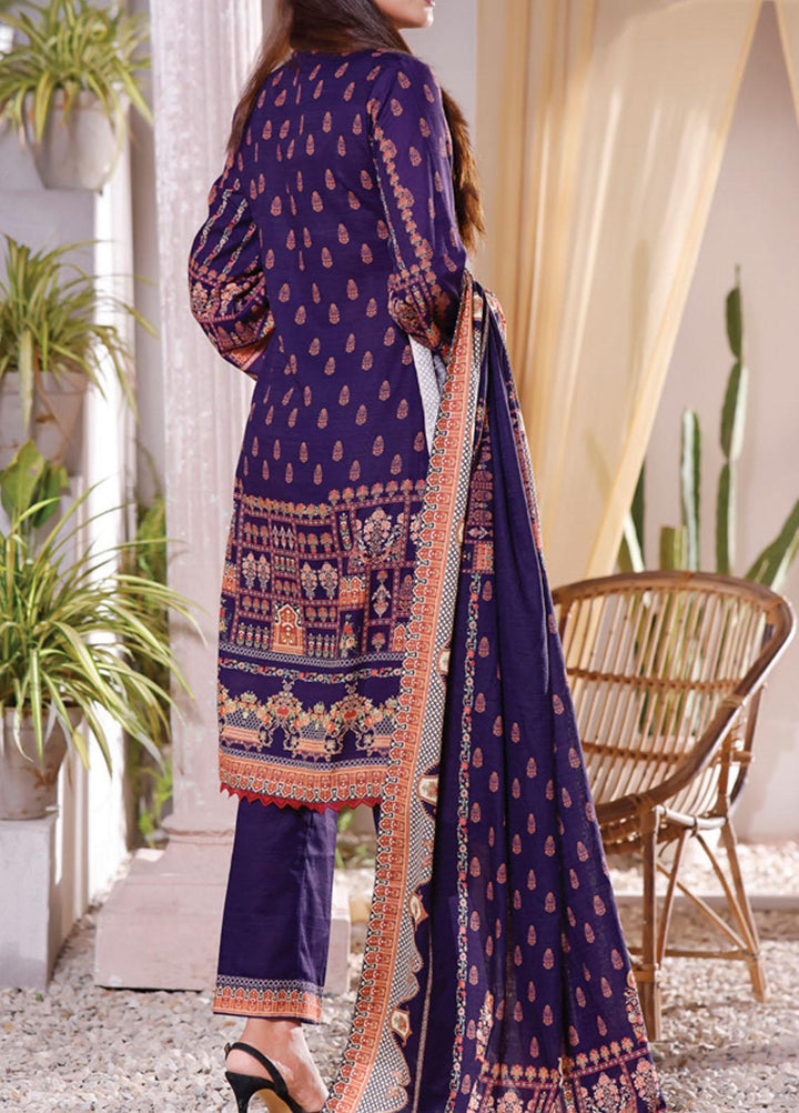 Shahkar by VS Textiles Printed Khaddar Suits Unstitched 3 Piece VS21SHK D-111 - Winter Collection