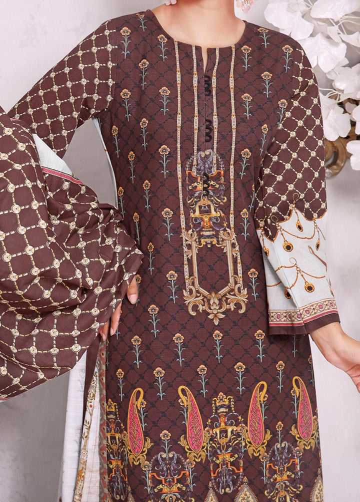 Shahkar by VS Textiles Printed Khaddar Suits Unstitched 3 Piece VS21SHK D-117 - Winter Collection