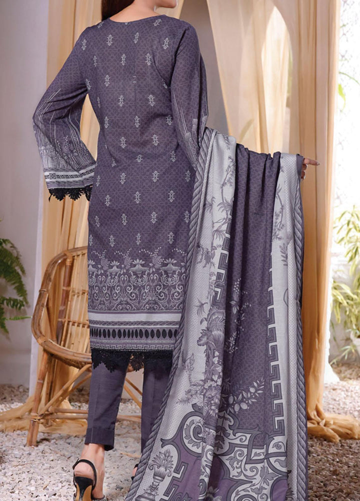 Shahkar by VS Textiles Printed Khaddar Suits Unstitched 3 Piece VS21SHK D-118 - Winter Collection