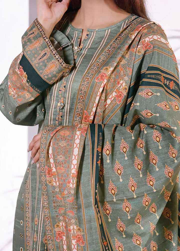 Shahkar by VS Textiles Printed Khaddar Suits Unstitched 3 Piece VS21SHK D-122 - Winter Collection