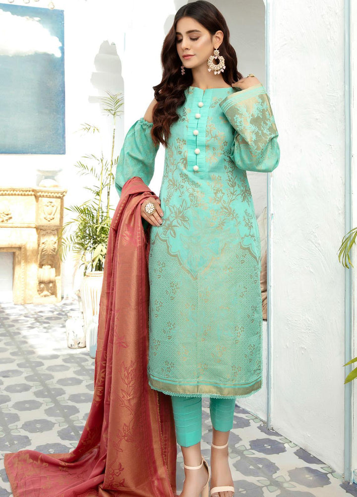 Shahnameh by Riaz Arts Banarsi Lawn Suits Unstitched 3 Piece RA21SB D-16 - Summer Collection