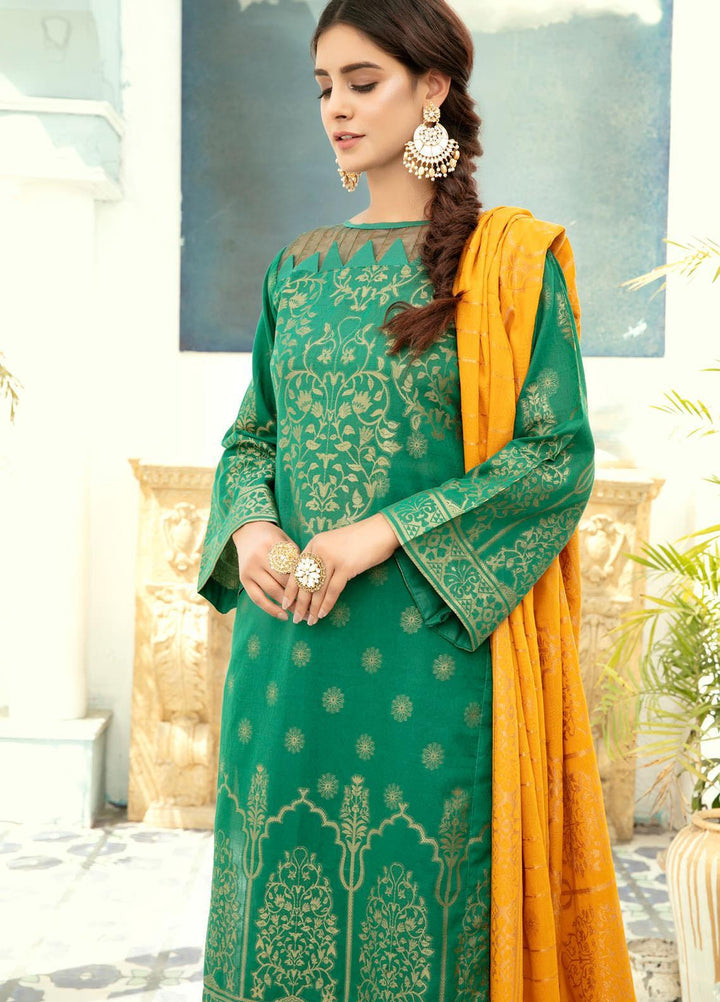 Shahnameh by Riaz Arts Banarsi Lawn Suits Unstitched 3 Piece RA21SB D-18 - Summer Collection