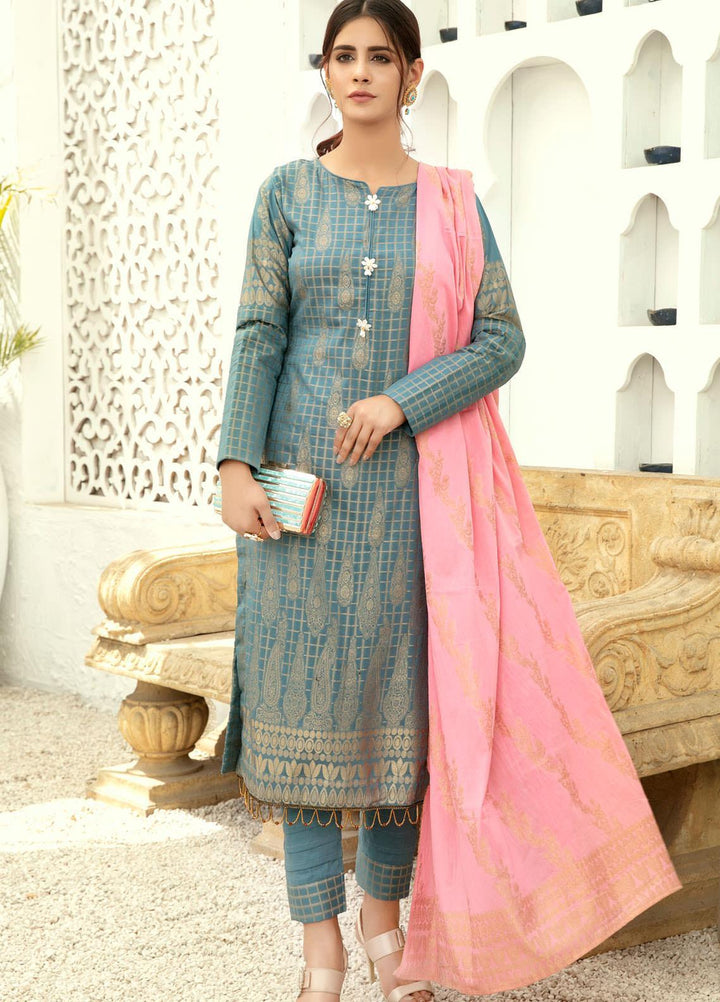 Shahnameh by Riaz Arts Banarsi Lawn Suits Unstitched 3 Piece RA21SB D-22 - Summer Collection
