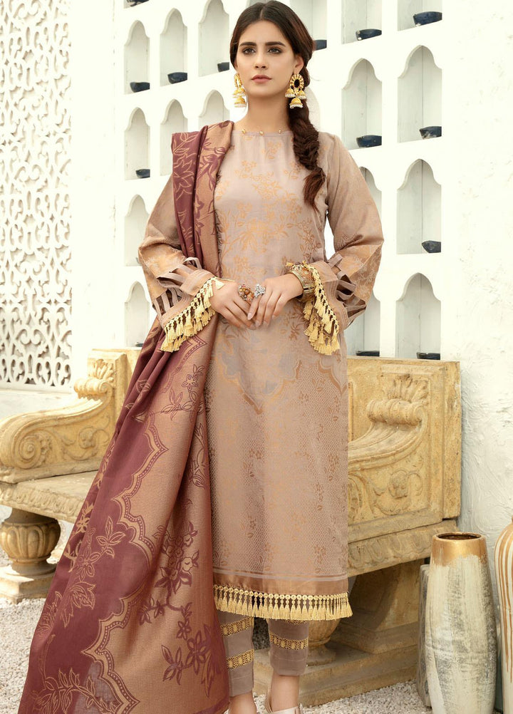 Shahnameh by Riaz Arts Banarsi Lawn Suits Unstitched 3 Piece RA21SB D-23 - Summer Collection