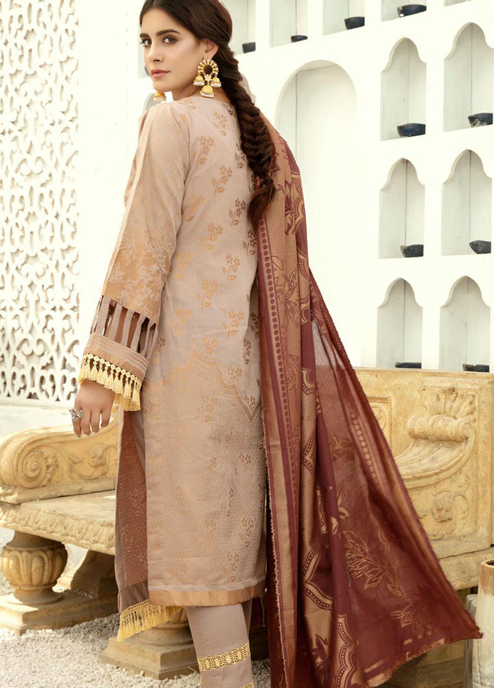 Shahnameh by Riaz Arts Banarsi Lawn Suits Unstitched 3 Piece RA21SB D-23 - Summer Collection