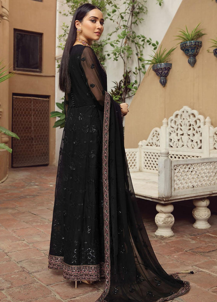 Alizeh Fashion by Bilal Embroidery Embroidered Chiffon Suits Unstitched 3 Piece AFB21SH 11-ZEBAISH - Festive Collection