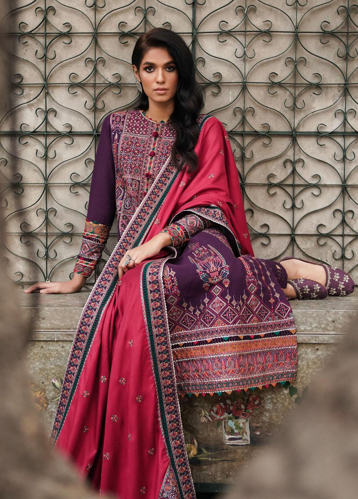 Shahtoosh By Jazmin Embroidered Khaddar Suits Unstitched 3 Piece JZ22SW 01 Chaashni - Winter Collection