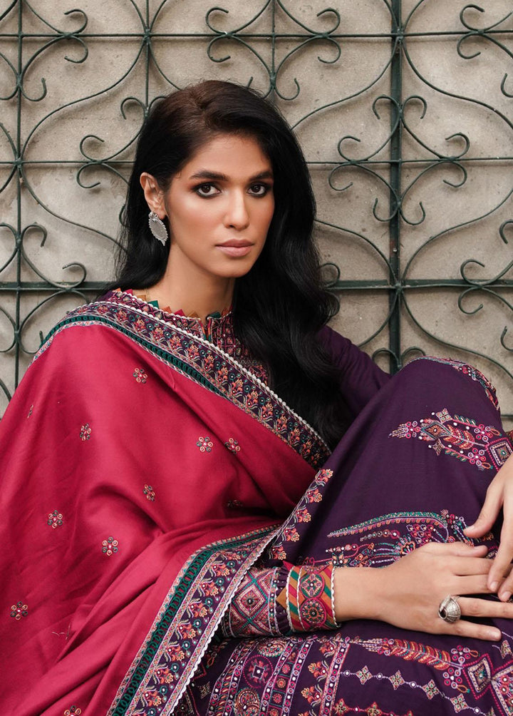 Shahtoosh By Jazmin Embroidered Khaddar Suits Unstitched 3 Piece JZ22SW 01 Chaashni - Winter Collection