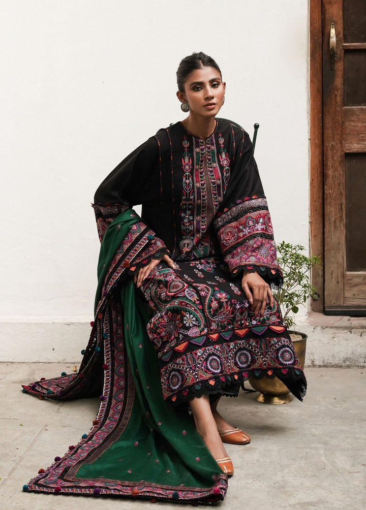 Shahtoosh By Jazmin Embroidered Khaddar Suits Unstitched 3 Piece JZ22SW 02 Aafaq - Winter Collection