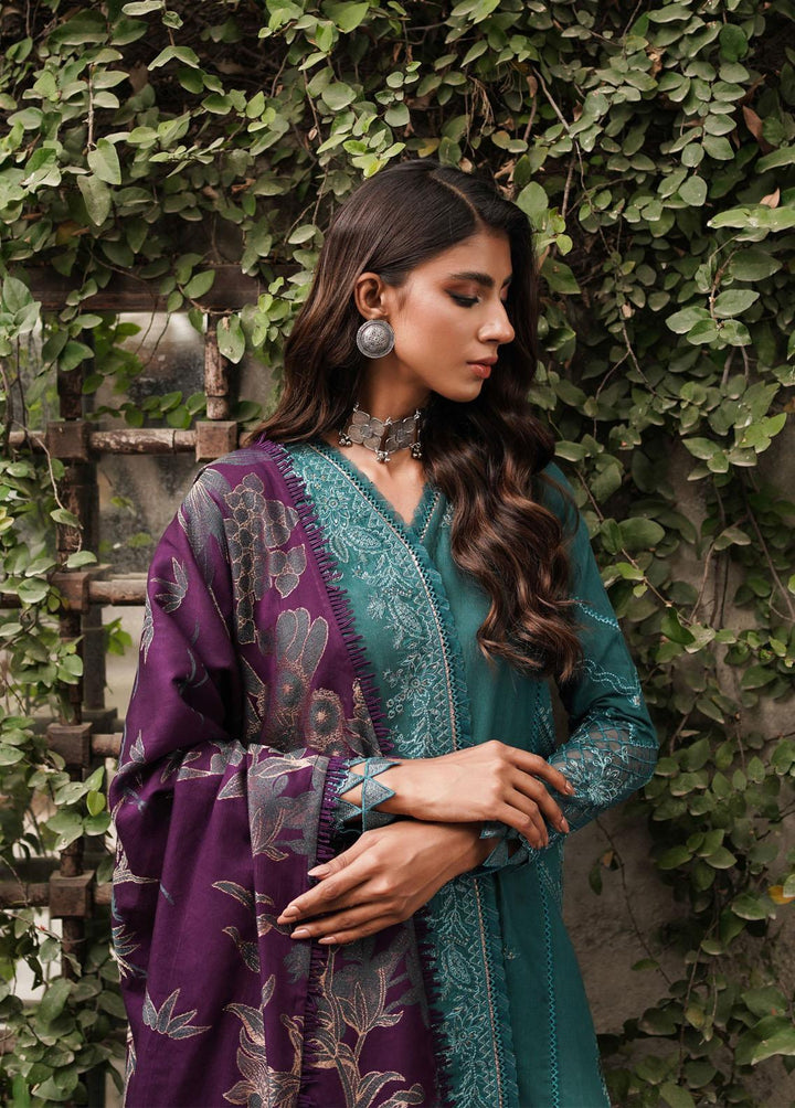 Shahtoosh By Jazmin Embroidered Khaddar Suits Unstitched 3 Piece JZ22SW 03 Samaa - Winter Collection