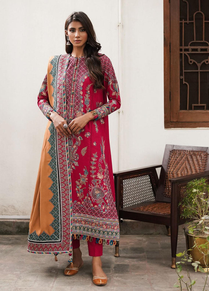 Shahtoosh By Jazmin Embroidered Khaddar Suits Unstitched 3 Piece JZ22SW 04 Mayal - Winter Collection