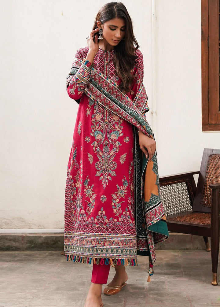 Shahtoosh By Jazmin Embroidered Khaddar Suits Unstitched 3 Piece JZ22SW 04 Mayal - Winter Collection