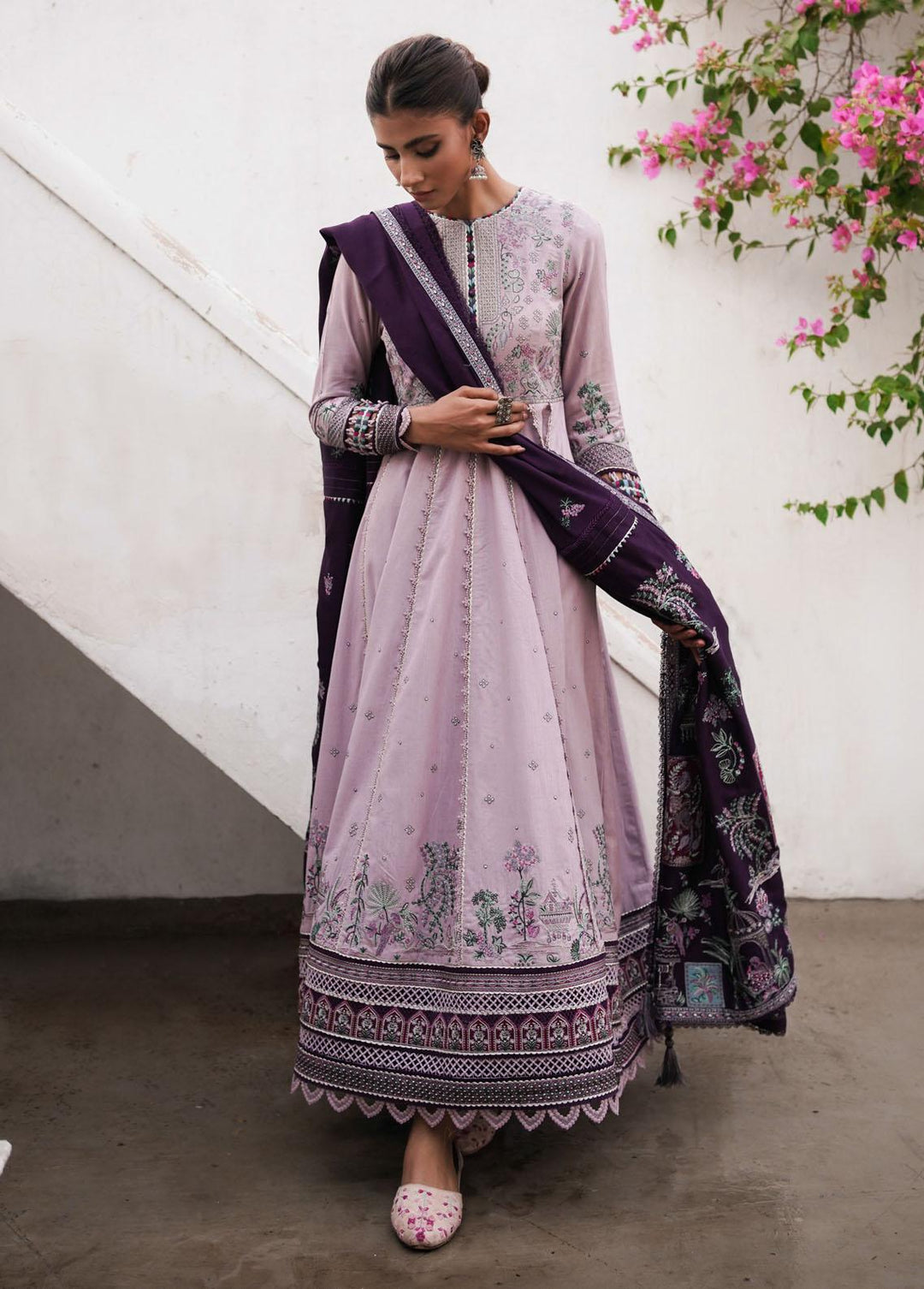Shahtoosh By Jazmin Embroidered Khaddar Suits Unstitched 3 Piece JZ22SW 05 Qasr - Winter Collection