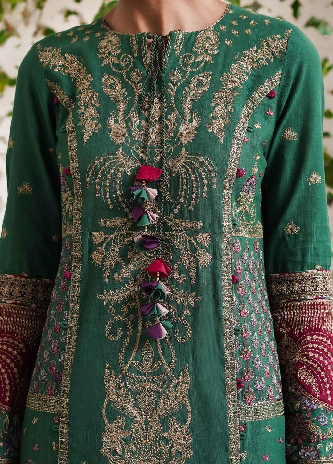 Shahtoosh By Jazmin Embroidered Khaddar Suits Unstitched 3 Piece JZ22SW 08 Rabt - Winter Collection
