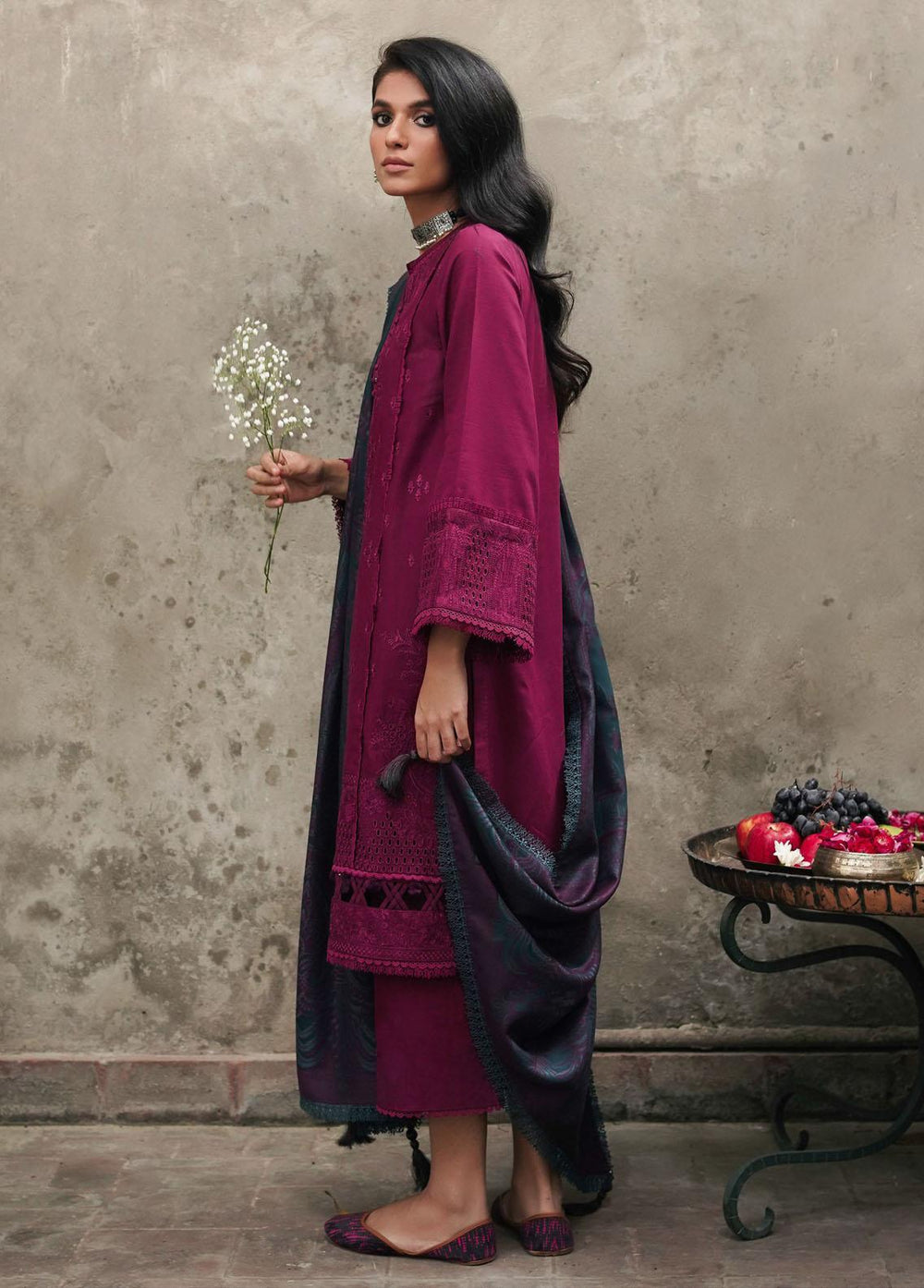 Shahtoosh By Jazmin Embroidered Khaddar Suits Unstitched 3 Piece JZ22SW 09 Johi - Winter Collection