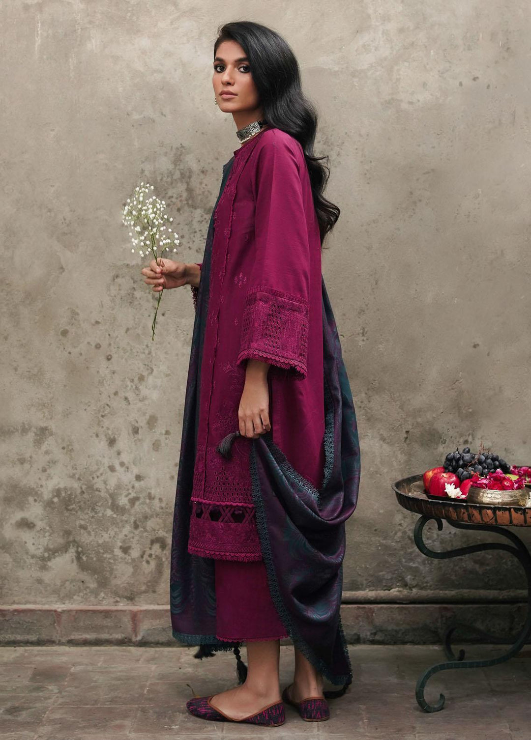 Shahtoosh By Jazmin Embroidered Khaddar Suits Unstitched 3 Piece JZ22SW 09 Johi - Winter Collection