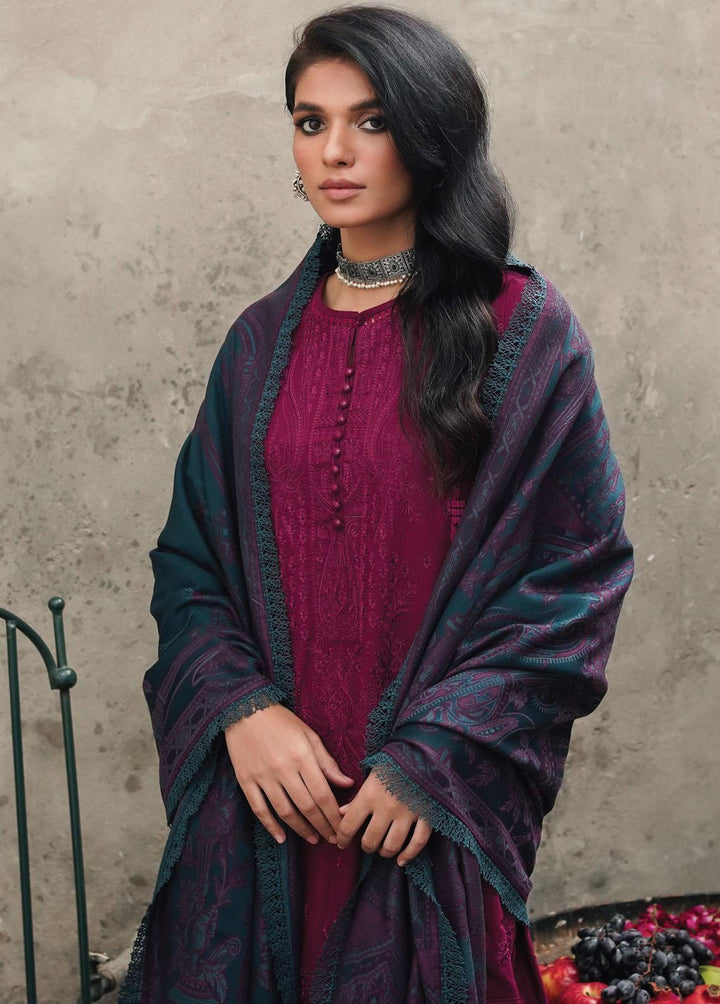 Shahtoosh By Jazmin Embroidered Khaddar Suits Unstitched 3 Piece JZ22SW 09 Johi - Winter Collection