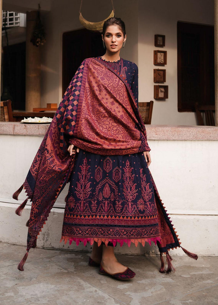 Shahtoosh By Jazmin Embroidered Khaddar Suits Unstitched 3 Piece JZ22SW 11 Abeer - Winter Collection