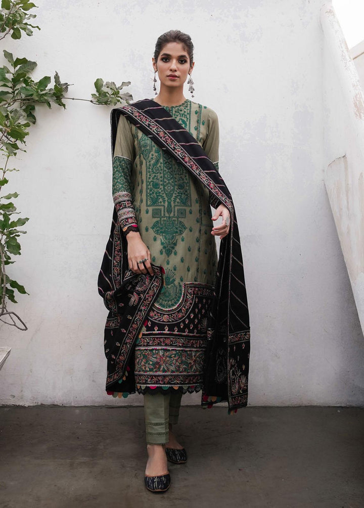 Shahtoosh By Jazmin Embroidered Khaddar Suits Unstitched 3 Piece JZ22SW 12 Raina - Winter Collection
