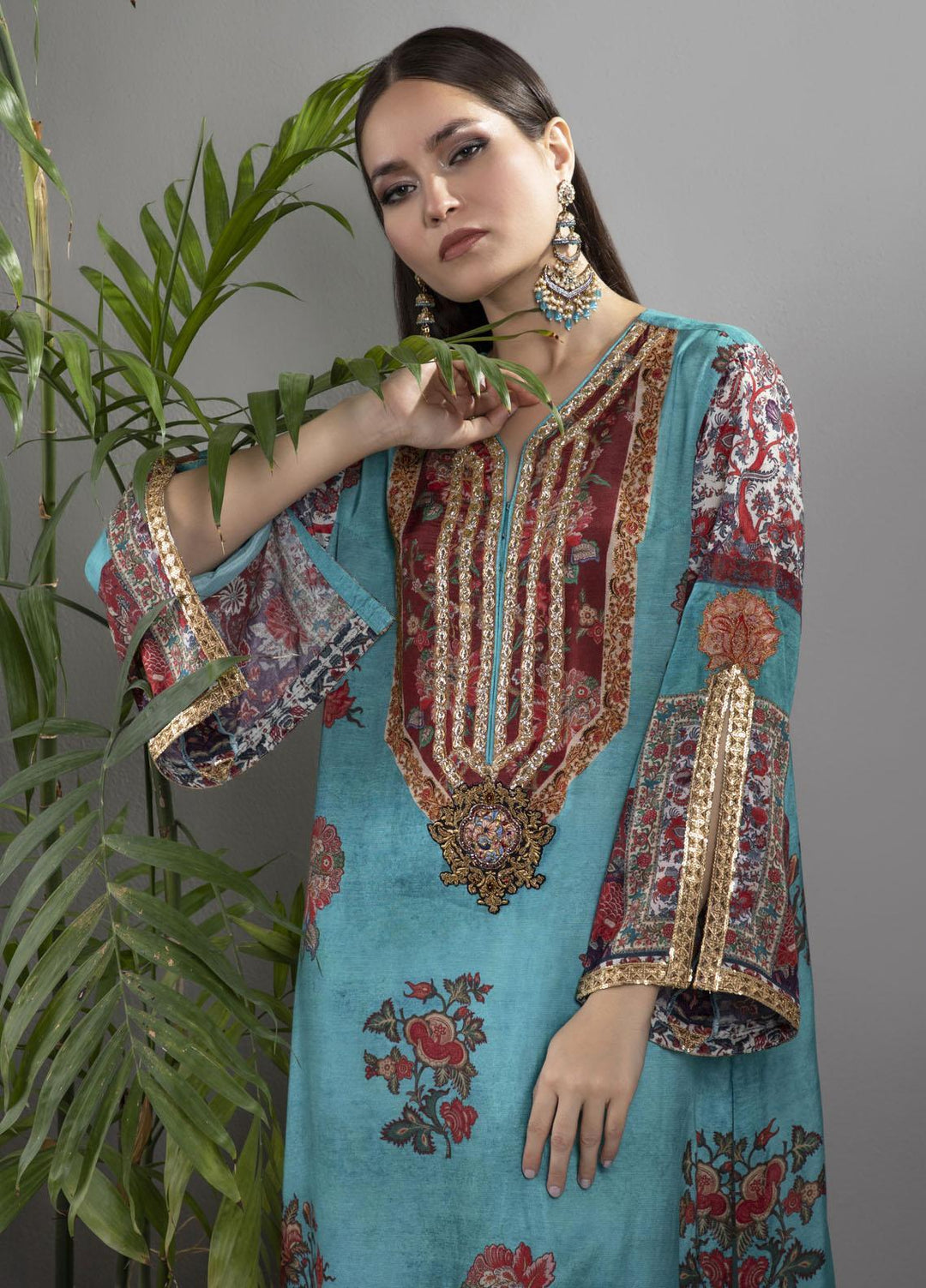 Shamaeel Ansari Luxury Pret  Silk 2 Piece Suit AFS 03
