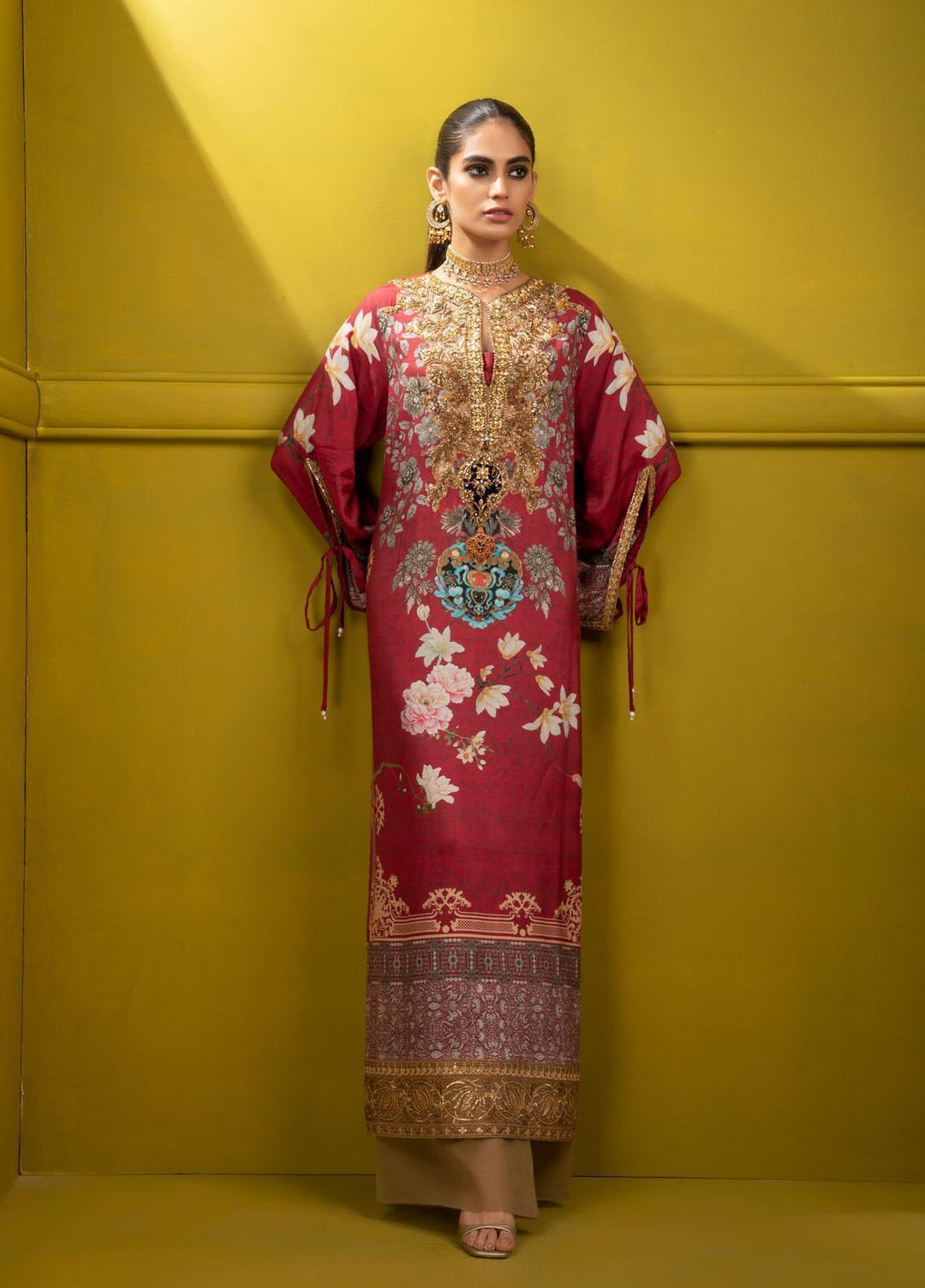 Shamaeel Ansari Pret Luxury Silk Kurta SMA21D DC2 04