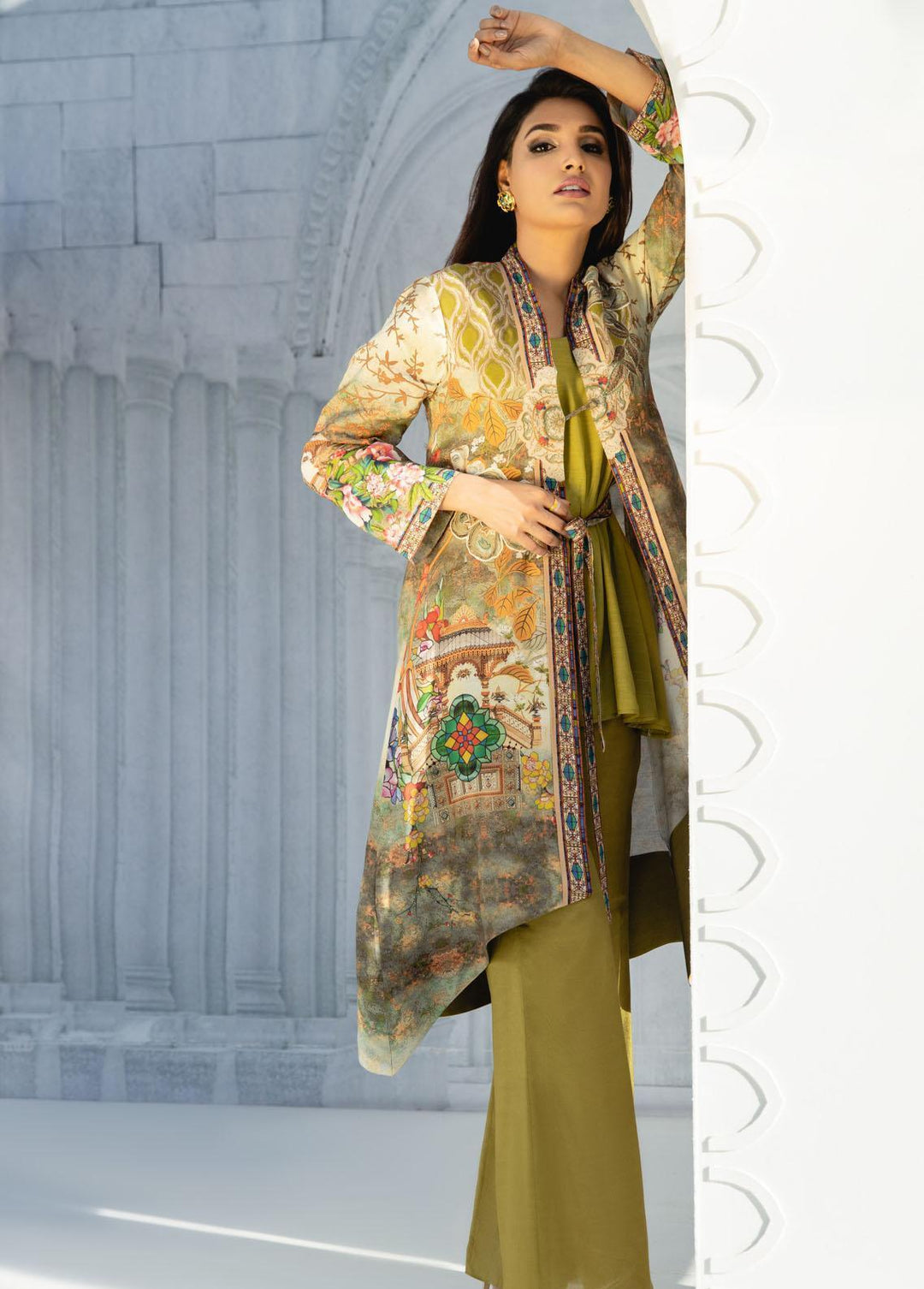 Shamaeel Ansari Pret Casual Cotton Silk Kurti SHA23EP ECK-02