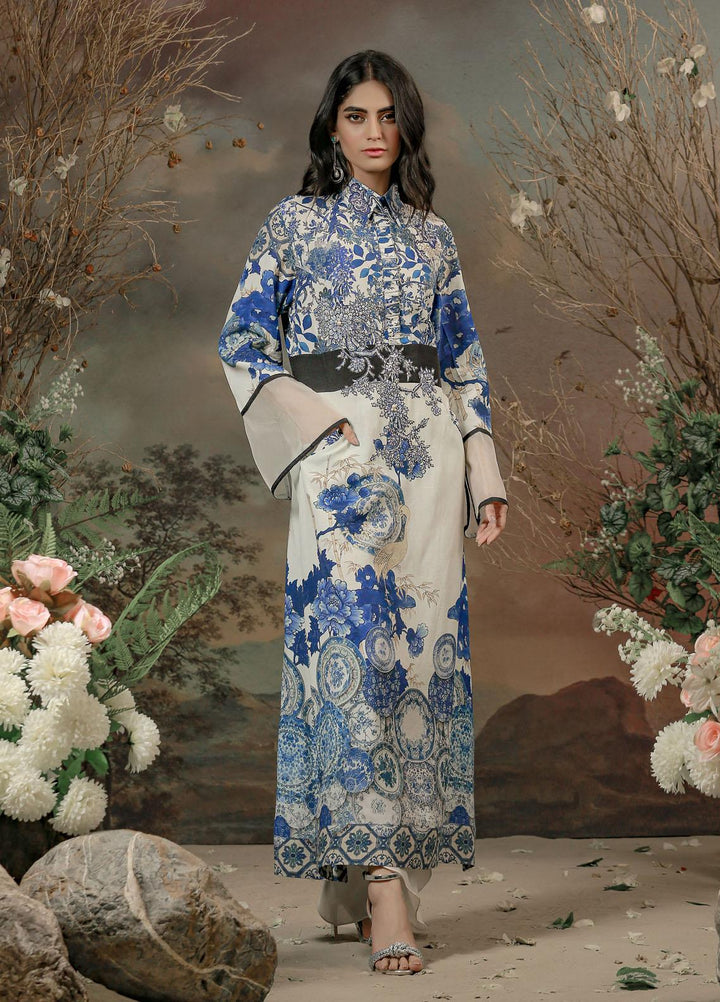 Shamaeel Ansari Luxury Pret  Silk Shirt ED D1