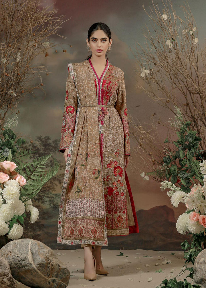 Shamaeel Ansari Luxury Pret  Silk Shirt ETHNIC D3