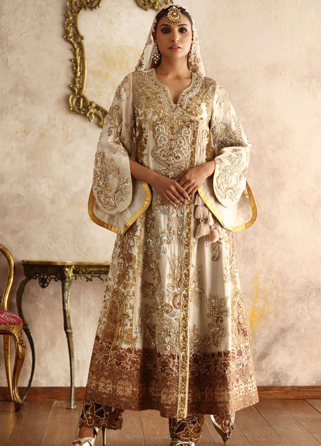 Shamaeel Ansari Pret Embroidered 3 Piece EQ-05