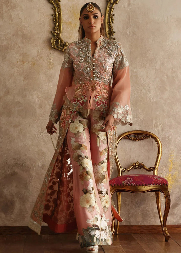 Shamaeel Ansari Pret Embroidered Chiffon 3 Piece EQ-12