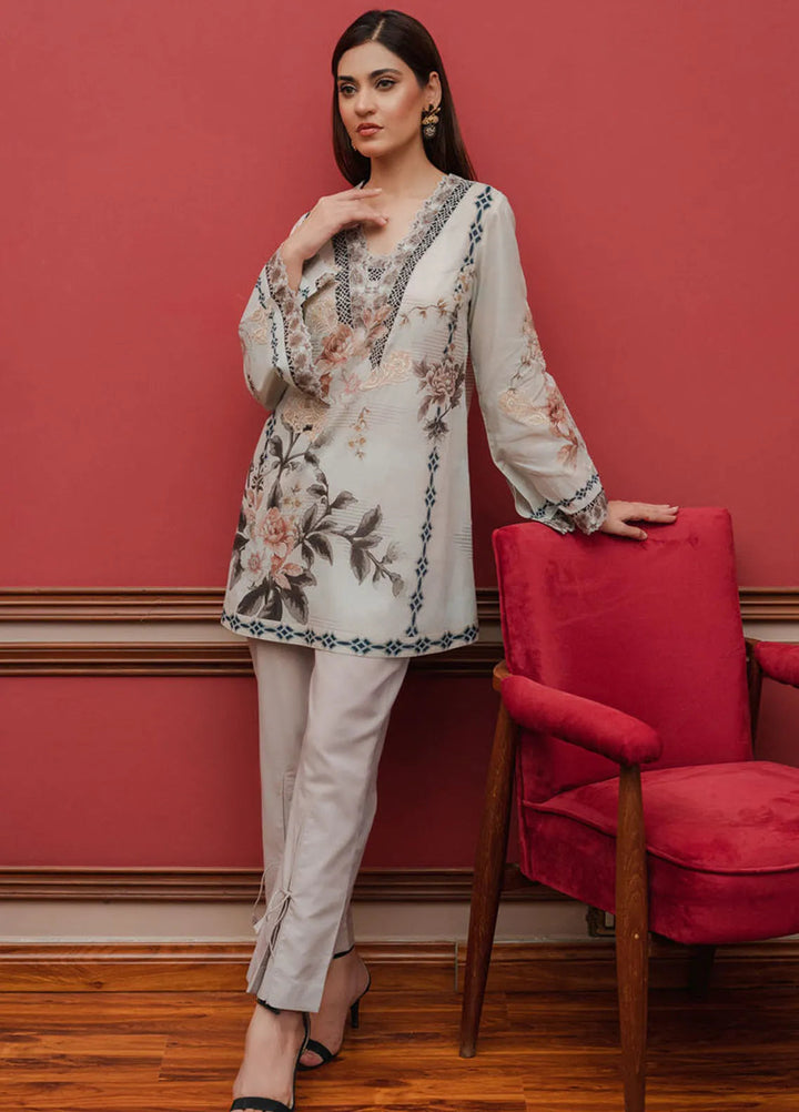 Shamaeel Ansari Pret Embroidered Lawn 2 Piece Suit LE-02