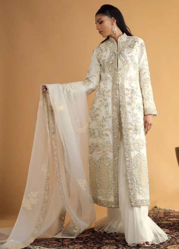 Shamaeel Ansari Pret Embroidered Organza 4 Piece Suit DC-03