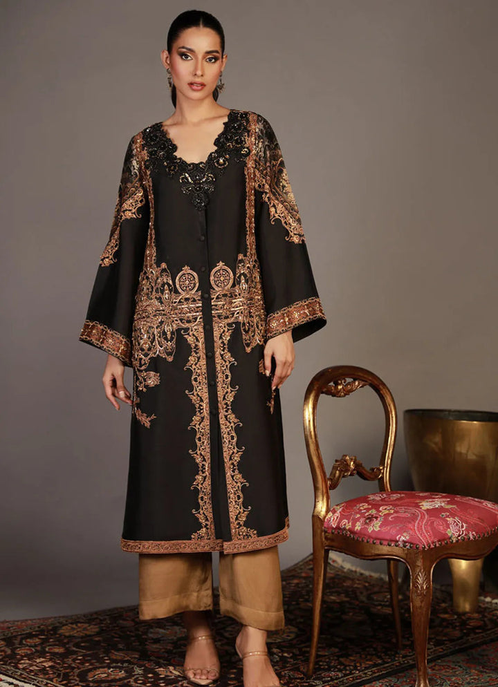 Shamaeel Ansari Pret Embroidered Sheesha Silk 2 Piece RV-07