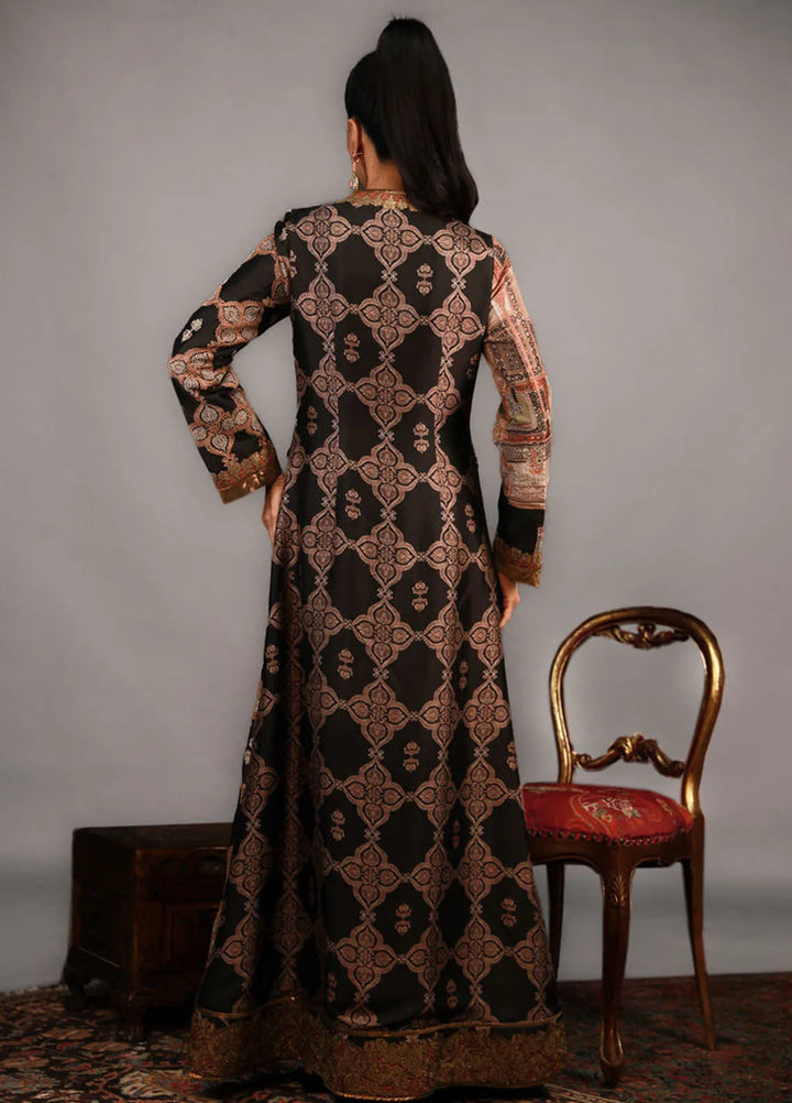 Shamaeel Ansari Pret Embroidered Silk 2 Piece Suit TRE-14