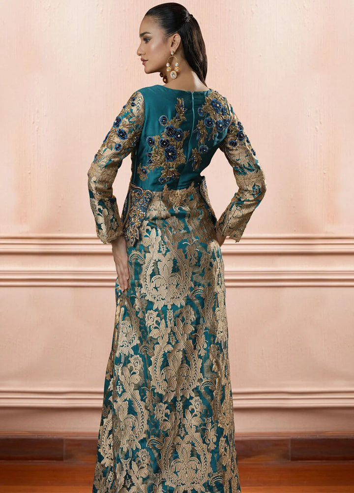 Shamaeel Ansari Pret Embroidered Silk Kaftan TRE-15