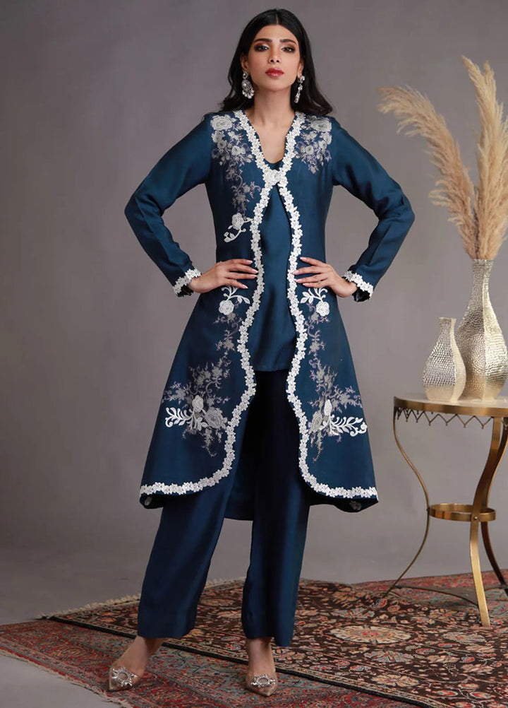 Shamaeel Ansari Pret Embroidered Velvet 2 Piece Suit WFE-07