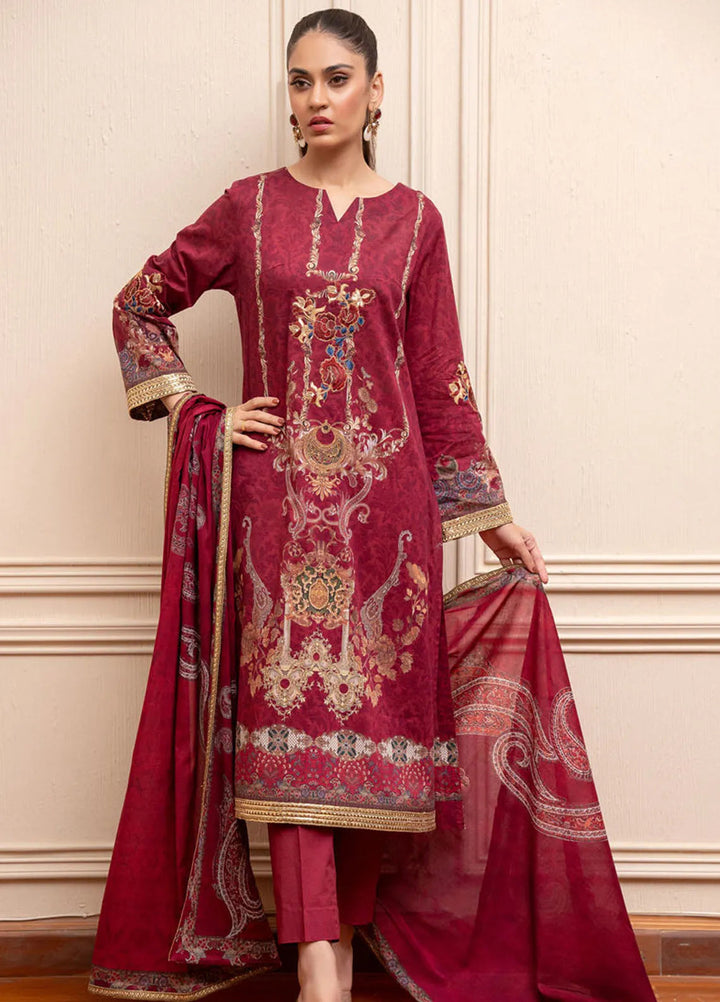 Shamaeel Ansari Pret Printed Lawn 3 Piece Suit LP-05