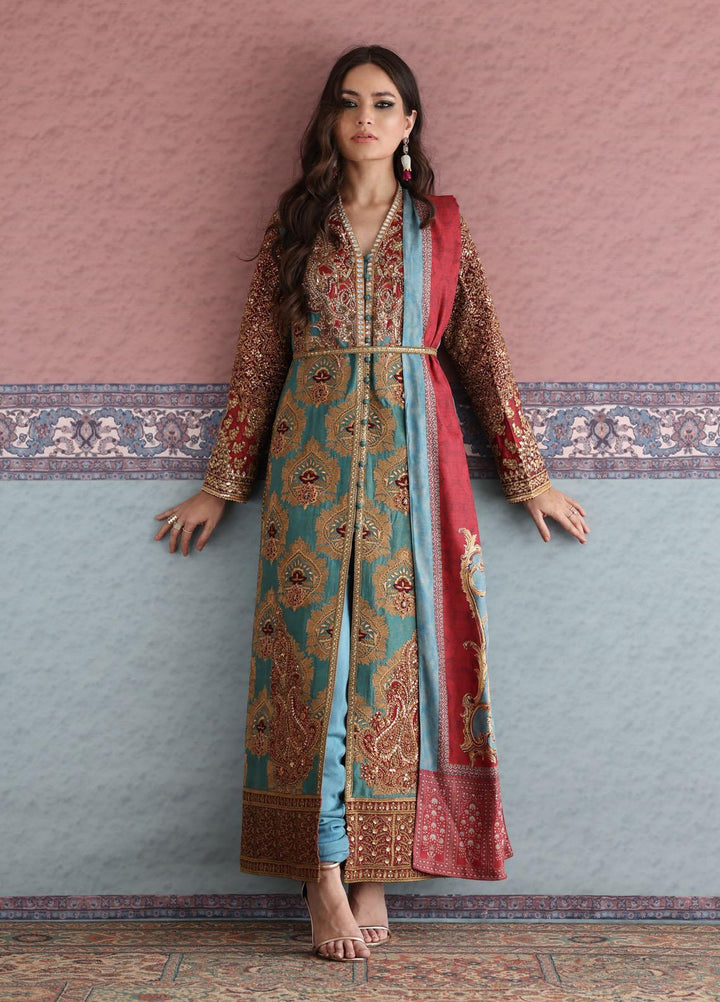 Shamaeel Ansari Luxury Pret  Silk Shirt TS-07