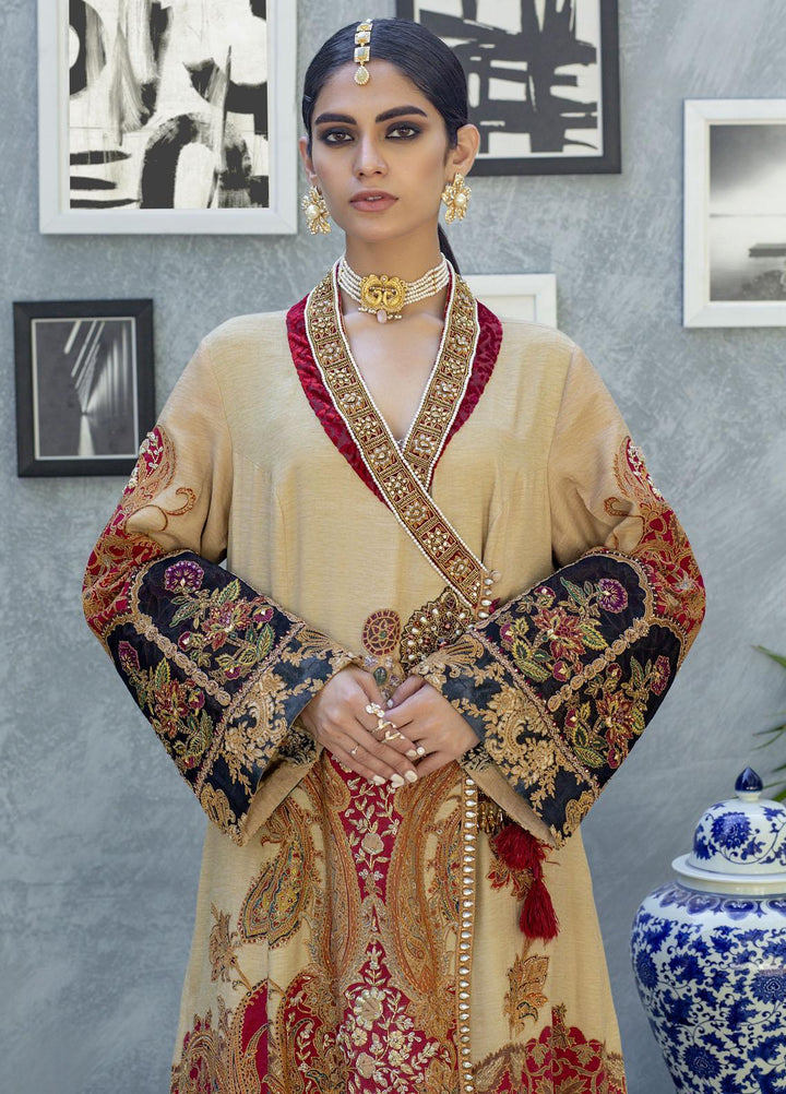 Shamaeel Ansari Luxury Pret  Silk Shirt SW-NV 3