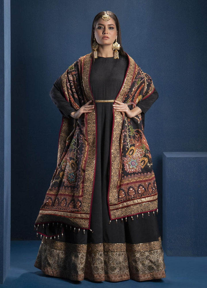 Shamaeel Ansari Luxury Pret  Silk Shirt SMA22SL S-08