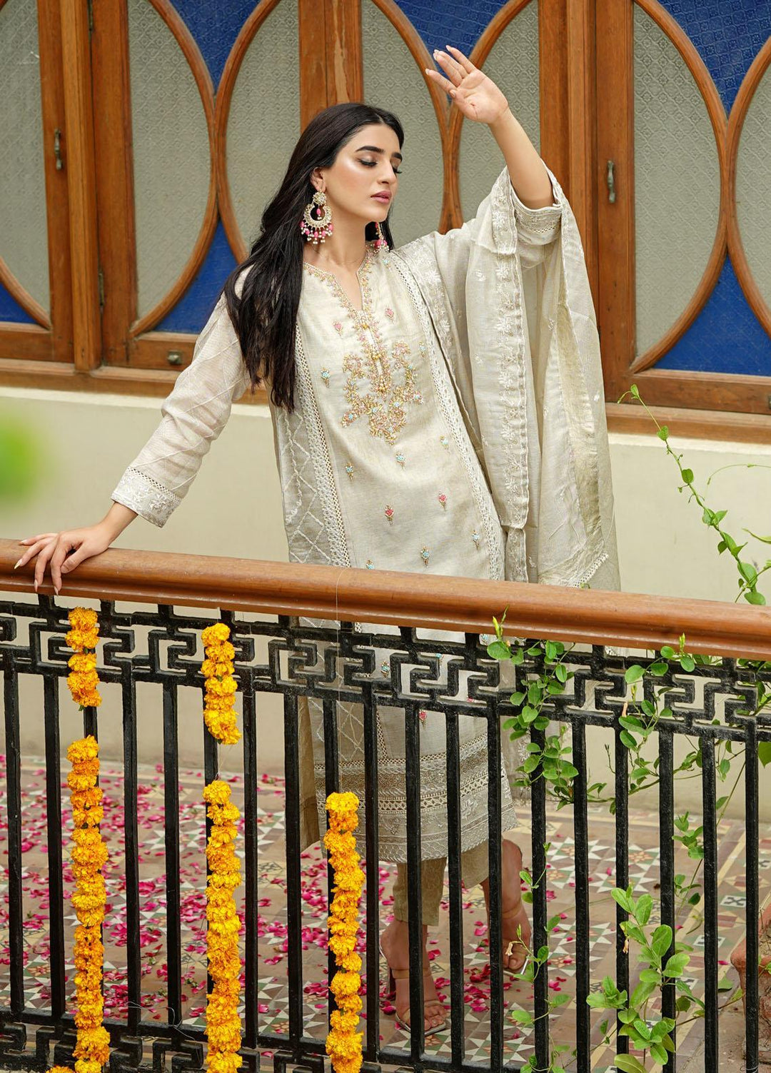 Shamooz Ready to Wear  Missouri 3 Piece Dress SHM22DW SEM-0321 Mahsuri Colour